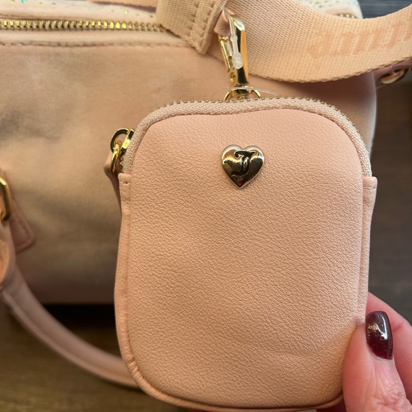 Juicy Couture Let It Shine Satchel in Pink Clay - NWT - Picture 3 of 5